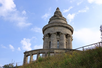 The Burschenschaftsdenkmal (lit. fraternity monument) in Eisenach, Thuringia, Germany