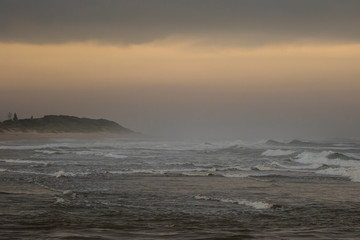  Coastline of Kwazulu natal, south Africa.