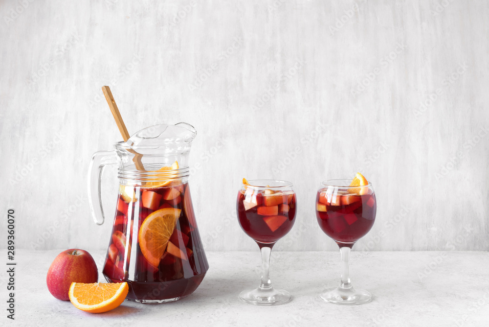 Sticker Red Wine Sangria