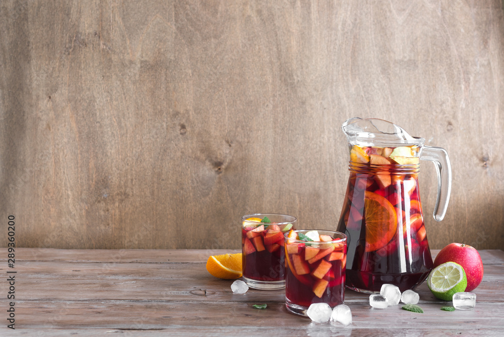 Sticker Red Wine Sangria