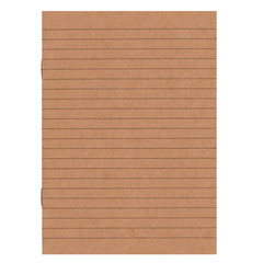 Obraz premium Notebook with lines paper background.Black lined on brown paper textures background for design work back to school.Brown paper with lines pattern or abstract vintage background with space for text.