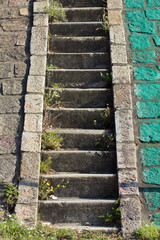 Hintergrund, freigestellt Backstein, Klinker braun