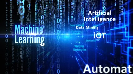 technology automation concept machine learning video