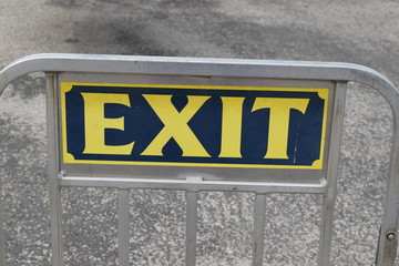 Exit Sign