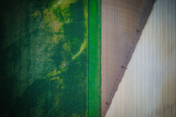 Aerial Abstract of Farmland in New Jersey