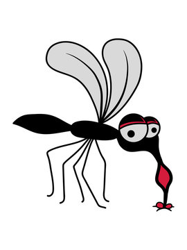blut trinken comic stechm&uuml;cke fliege insekt schmei&szlig;fliege blutsauger stechen schnake moskito cartoon clipart lustig kleine nervens&auml;ge b&ouml;se monster