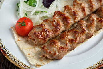 meat dish lula kebab