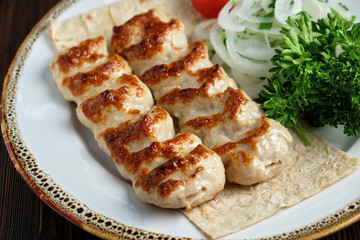 meat dish lula kebab