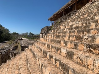 Mayan Temple Stairway