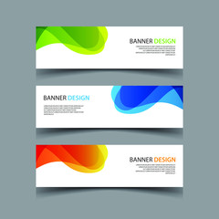 Fototapeta premium Vector Abstract design banner web template