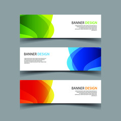 Fototapeta premium Vector Abstract design banner web template