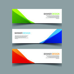 Fototapeta premium Vector Abstract design banner web template