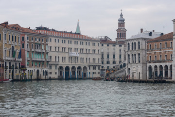 Naklejka premium Venice in February 2019