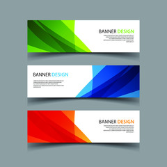 Fototapeta premium Vector Abstract design banner web template