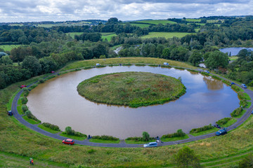 Doughnut Shaped Commerical Fishing Pool