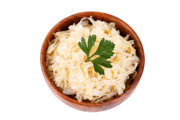 White pickled cabbage