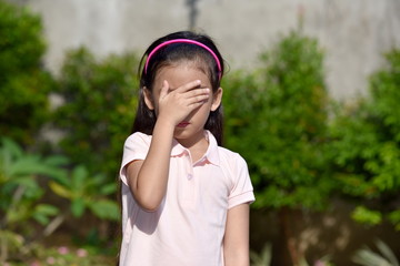 An An Ashamed Girl Youth