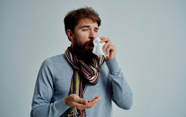 young man with a cup of tea