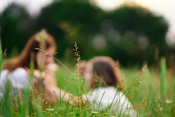 girl in grass