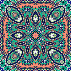 Indian Traditional paisley pattern