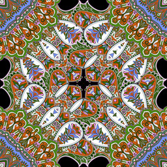 Traditional paisley pattern