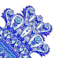 Traditional paisley pattern