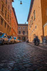 Scossacavalli Street in Rome, Italia