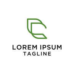 Letter CC Logo Design Template