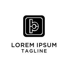 Letter BP Logo Design Template