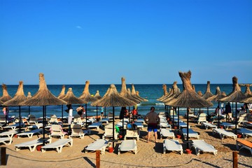 Saturn resort in Constanta county - Romania 01.Sept.2019