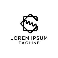 Letter CS Absract Logo Template