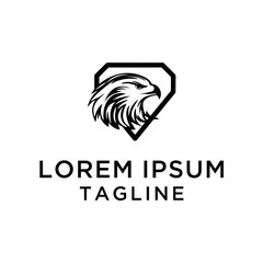 Hawk Logo Abstract Design Illustration