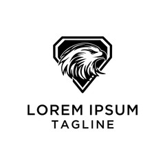 Hawk Logo Abstract Design Illustration