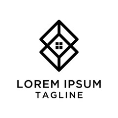 Fototapeta premium CB Real Estate Logo Template