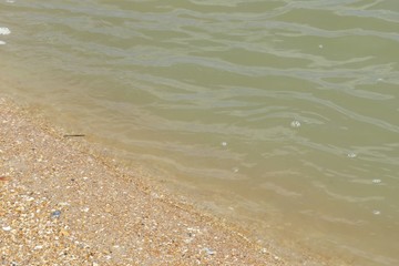 Ocean water background in Atlantic coast of North Florida