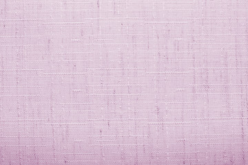 Fabric canvas natural linen pink texture for backgrounds