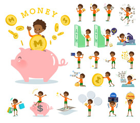 flat type perm hair boy black_money