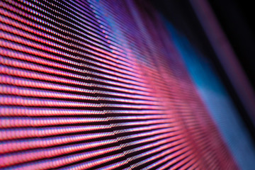 CloseUp LED blurred screen. LED soft focus background. abstract background ideal for design.