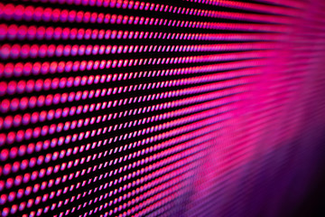 CloseUp LED blurred screen. LED soft focus background. abstract background ideal for design.