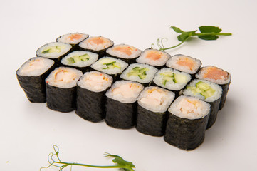 japan food sushi rice roll fish