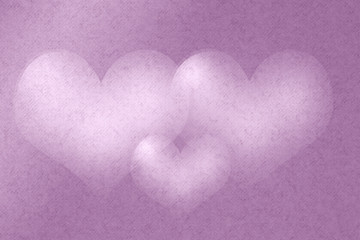 Pink paper heart