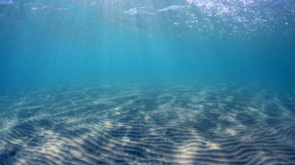 Fototapeta premium Blue ocean background 