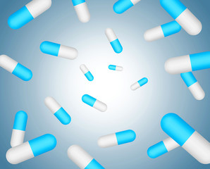 大量のカプゼル剤