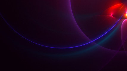 3D rendering multicolored abstract fractal