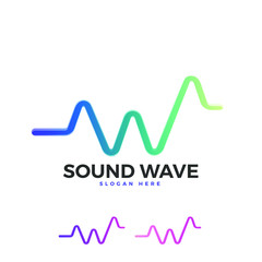 Sound Wave Logo Vector 