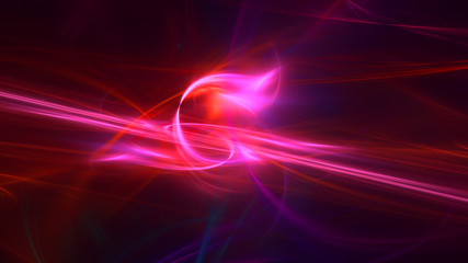 3D rendering multicolored abstract fractal