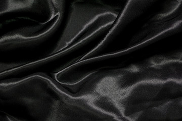 black fabric cloth background texture