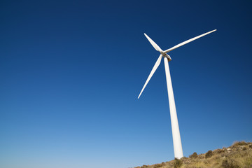 Fototapeta premium Wind energy concept
