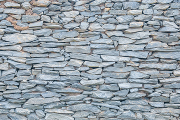 pattern of slate stone wall surface texture background