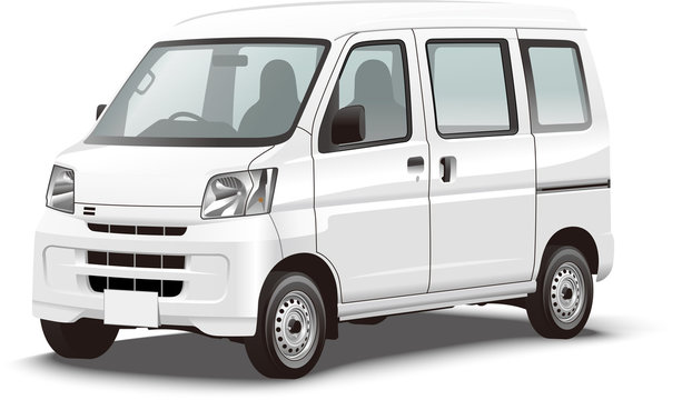 イラスト van Reverse carousel about how I make it 🎞️ 1985 Suzuki Carry Van
